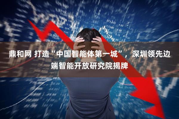 鼎和网 打造“中国智能体第一城”，深圳领先边端智能开放研究院揭牌